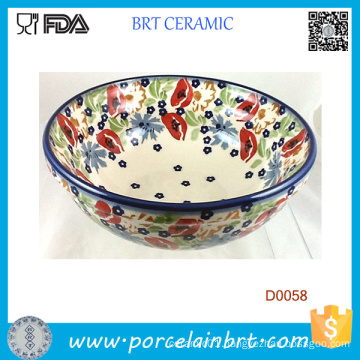 Polish Ceramic Ice Cream Bowl